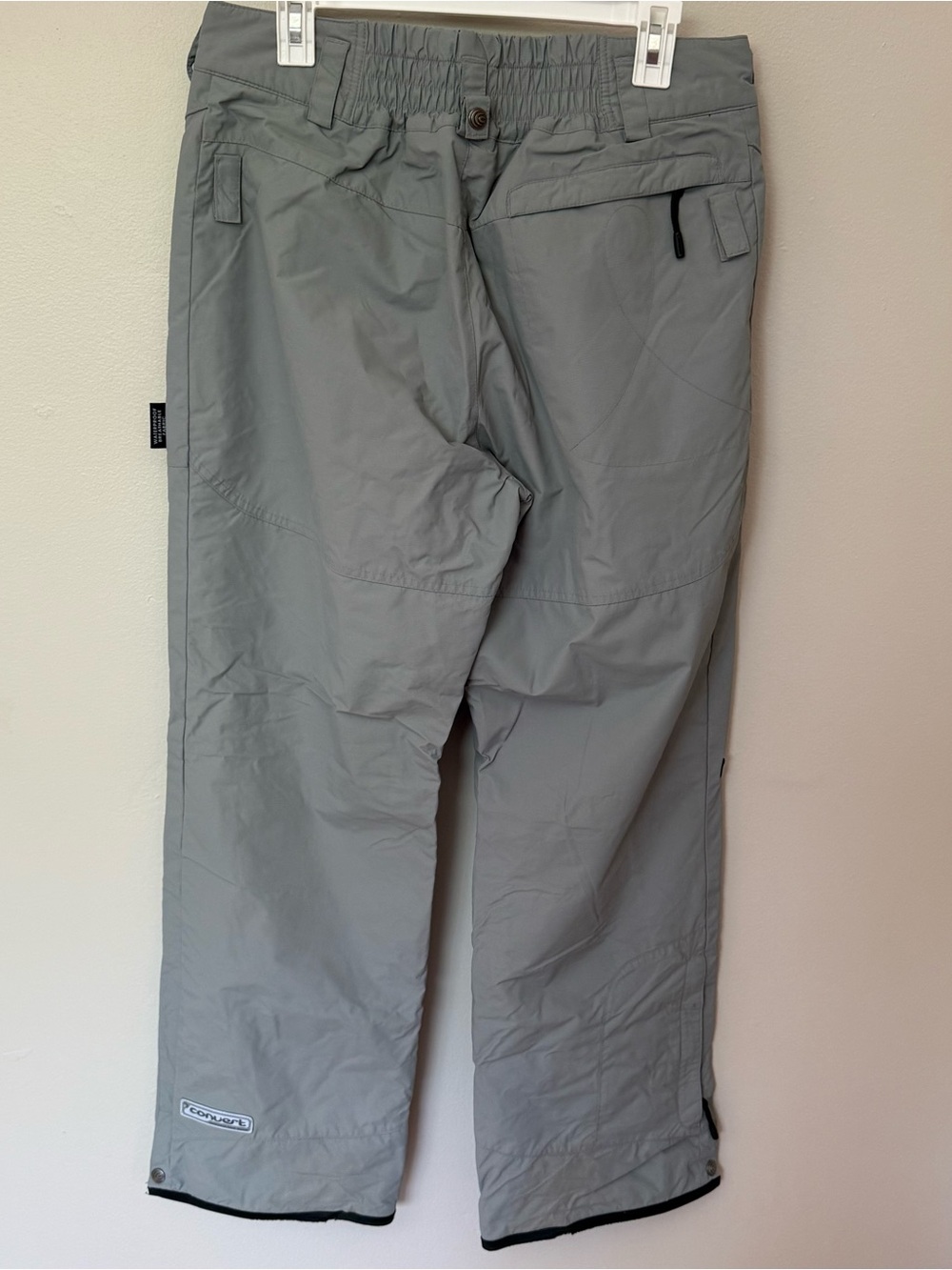 Columbia Snow Pants Womens Grey Blue L Black Waterproof Insulated Snowboard Ski - Picture 8 of 16